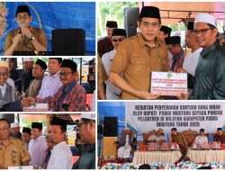 Bupati Erwin Burase Serahkan Bantuan Hibah Keagamaan kepada Pondok Pesantren di Parigi Moutong
