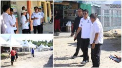 Bupati dan Wabup Pastikan Pasar Ramadan Siap Beroperasi, 23 Tenda Disiapkan di Pasar Baru Sentral Parigi