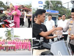 Polres Parigi Moutong Tebar Berkah Ramadan di Jalur Trans Sulawesi, 150 Takjil Dibagikan Setiap Hari