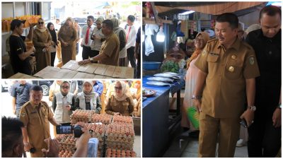 Wabup Abdul Sahid Turun Langsung Pantau Harga Sembako, Soroti Kelangkaan Minyak Goreng Bulog