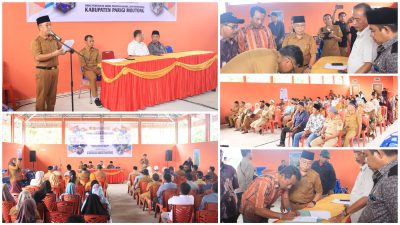 Wakili Bupati, Asisten I Parigi Moutong Hadiri Serah Terima Pembangunan Tangki Septik dan TPS3R di Desa Baliara