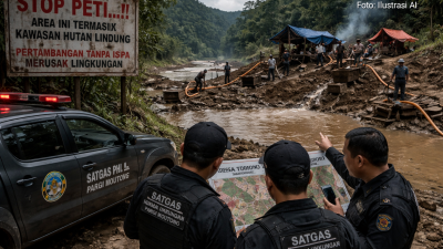 Satgas PHL Siap Turun, Aktivitas PETI di Torono–Salubanga Kembali Menguat