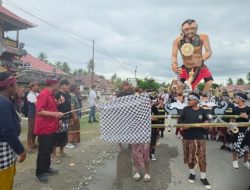 Ketua DPRD Parimo Lepas Ogoh-Ogoh di Balinggi, Ramadan–Nyepi Jadi Simbol Nyata Toleransi