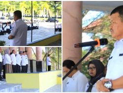 Hari Pertama Pasca Lebaran, Wabup Parigi Moutong Tekankan Disiplin, Kebersihan, dan Pelayanan Prima ASN