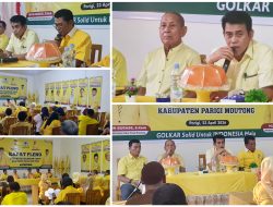Rapat Pleno Golkar Parigi Moutong Bahas Percepatan Konsolidasi, Targetkan 10 Kursi Legislatif
