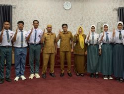 Bupati Lepas Peserta Seleksi Paskibraka Asal Parigi Moutong ke Tingkat Provinsi