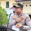 Kapolres Parigi Moutong Tegaskan Perang terhadap Narkoba dan PETI, Soroti Minimnya Laporan Desa