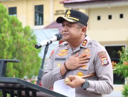 Kapolres Parigi Moutong Tegaskan Perang terhadap Narkoba dan PETI, Soroti Minimnya Laporan Desa