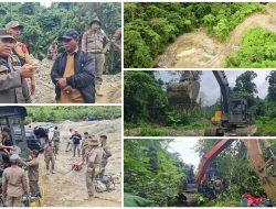 Satgas PHL Parimo Gerebek PETI di Ampibabo, Penambang Lempari Petugas dengan Batu