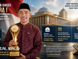 Gebrakan Qori Muda Asal Parigi Moutong: Taslim Juara I MTQ Internasional Dengan Nilai Fantastis