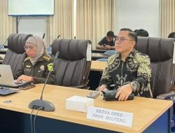 Wakili Ketua DPRD, Ronald Gulla Hadiri Rakor Pengendalian Inflasi dan Launching Pendidikan Antikorupsi di Sulteng