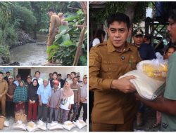 Bupati Erwin Burase Tinjau Lokasi Banjir, Pastikan Penanganan Bencana Dipercepat