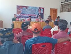 Husen H. Mardjengi Serap Aspirasi Warga Sigenti Barat, Perbaikan Jalan Sekolah dan Ambulans Jadi Prioritas