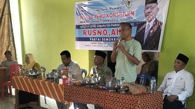 Reses di Sibalago, Rusno Kawal Huntap Korban Banjir dan Perbaikan Jalan Desa