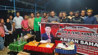 Arpan Sahar Serap Aspirasi Warga Ogobagis, Fokus pada Pertanian, Infrastruktur dan Penguatan UMKM