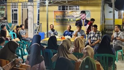 Taufik Borman Prioritaskan RLH dan Penataan Taman Tombolotutu, Aspirasi Warga Tinombo Dikawal hingga APBD