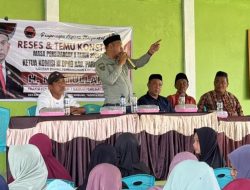 Ketua Komisi III DPRD Parigi Moutong Serap Aspirasi Warga Anutapura, Infrastruktur Jadi Sorotan Utama