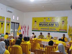 Golkar Parigi Moutong Perkuat Mesin Partai, Tuntaskan Muscam Empat Kecamatan
