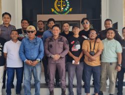 Kajari Parigi Moutong Perkuat Sinergi dengan Pers, Tegaskan Komitmen Keterbukaan Informasi Hukum
