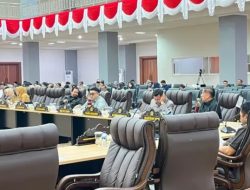 Sekretaris DPRD Sulteng Hadiri Paripurna Penyampaian Rancangan KUA-PPAS APBD 2027