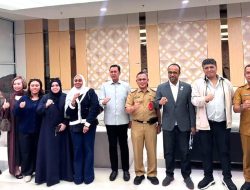 Wakili Ketua DPRD Sulteng, Hidayat Pakamundi Sambut Dubes UEA