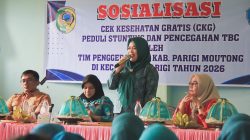 CKG Parigi Moutong Enam Bulan Terbaik, Hestiwati Ingatkan SPM Jangan Terabaikan